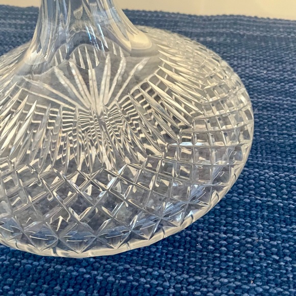 ❌SOLD❌ Vintage Crystal Galway Hand Cut Irish Ship Decanter w/Stopper - Picture 5 of 8